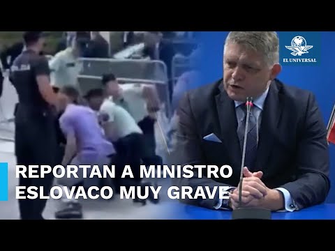 Someten a delicada operación a primer ministro eslovaco que sufrió atentado