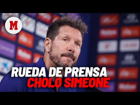 Rueda de prensa de Simeone previa al partido contra el Valencia I DIRECTO