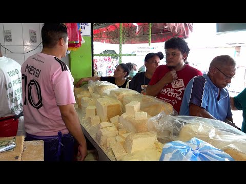 Baja precio del queso por buen abastecimiento en los mercados de Managua