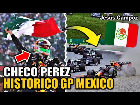 Checo Pérez gana 3ro en el GP de México | Max Verstappen GANA F1 | Tercer lugar resumen | Hamilton
