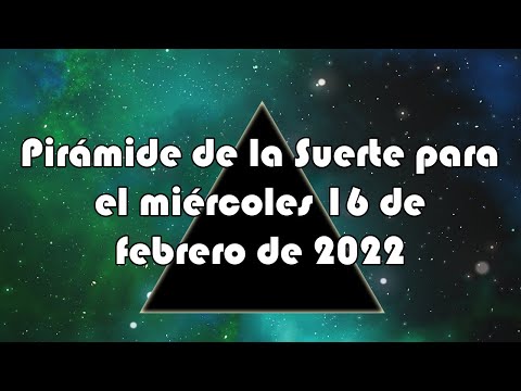 Lotería de Panamá - Pirámide para el miércoles 16 de febrero de 2022