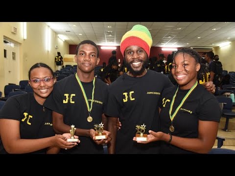 Youngsters advance career drive with Chronixx-funded coding camp