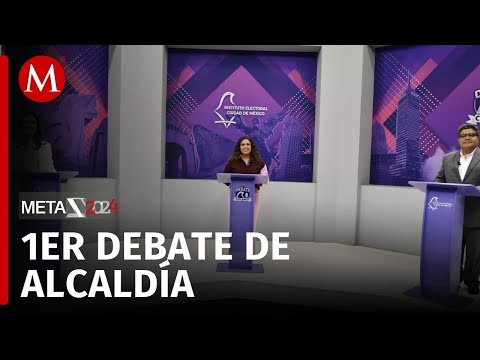 Debate entre candidatos para la Alcaldía Cuauhtémoc de Ciudad de México
