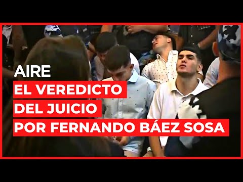 Juicio por Báez Sosa: 5 de los 8 rugbiers condenados a PRISIÓN PERPETUA