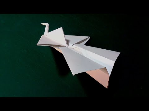 舞姫［Maihime： flying paper crane］決定版、中級者向け　#折り紙 #origami #折鶴 #orizuru #紙飛行機 #paperairplane