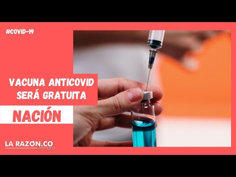 Vacuna anticovid será gratuita para población priorizada por MinSalud