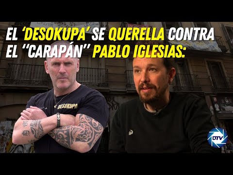 DANI ESTEVE de DESEOKUPA lleva al BANQUILLO al carapán  de PABLO IGLESIAS