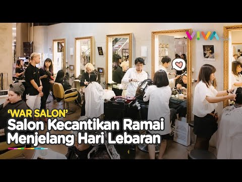 War Takjil Selesai, Kini Viral War Salon Demi Tampil Cantik Saat Lebaran