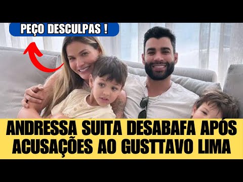 Andressa Suita faz forte Desabafo após PEDIDO de PR1SAO se Gusttavo Lima e todas POLÊM1CAS