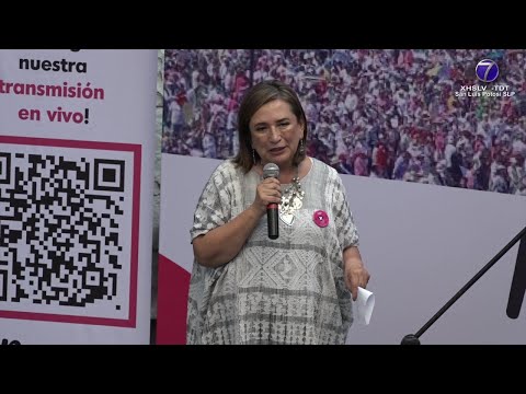Con AMLO, la democracia está en riesgo: Xóchitl Gálvez