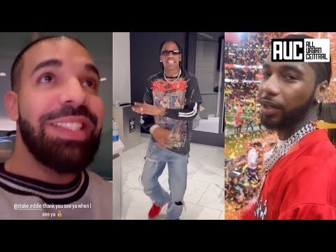 Rappers And Celebs Reacts To Chief Winning Super Bowl Drake, Travis Scott, Key Glock