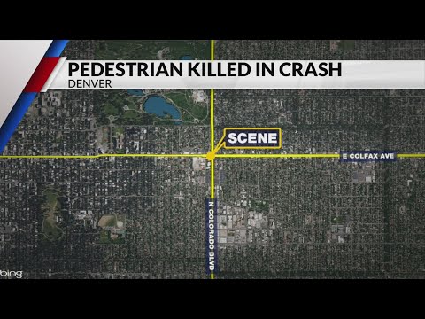 Pedestrian killed in late-night crash on Colfax and Colorado