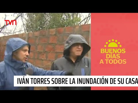 Alguien sacó una compuerta: Iván Torres habla de las causas de la inundación de su casa | BDAT