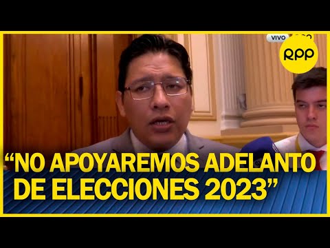 Ilich López: “Queremos una reforma constitucional para elecciones complementarias”