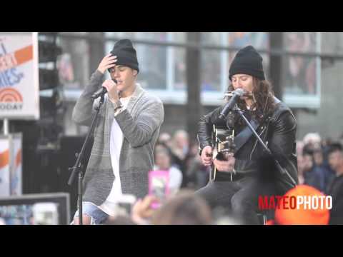 Justin Bieber - "Home To Mama" and "Love Yourself" Live on The Today Show