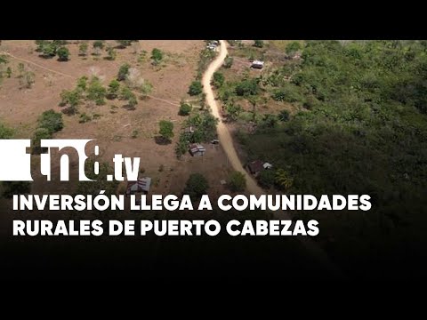 Inversión municipal llega a comunidades rurales de Puerto Cabezas