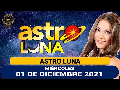 Resultado de ASTRO LUNA del miércoles 01 de diciembre de 2021 | SUPER ASTRO ?