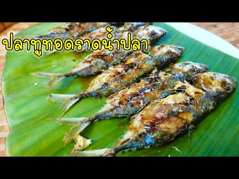ปลาทูสดทอดราดน้ำปลา-ปลาทอดราด ปลาทูสดทอดราดน้ำปลา-ปลาทอดราด