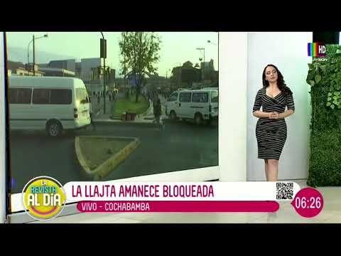 Cochabamba amaneció con ”Bloqueos movilizados