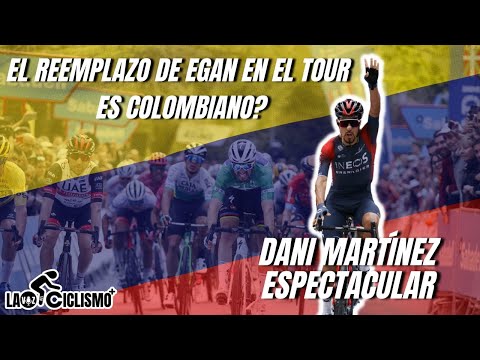 DANI MARTÍNEZ se pone tercero en la general y muestra su nivel para el TOUR DE FRANCE 2022