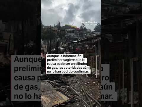 Incendio afectó al menos 70 viviendas en barrio ubicado en los cerros de Bogotá | El Espectador
