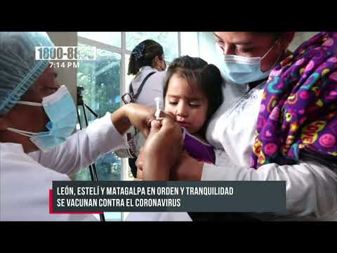 MINSA inicia jornada de vacunación masiva en León - Nicaragua