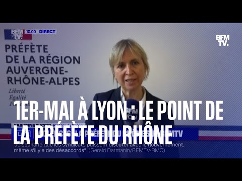 Violences lors du 1er-mai à Lyon: le point de la préfète du Rhône sur BFMTV