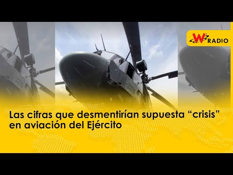 Las cifras que desmentirían supuesta “crisis” en aviación del Ejército