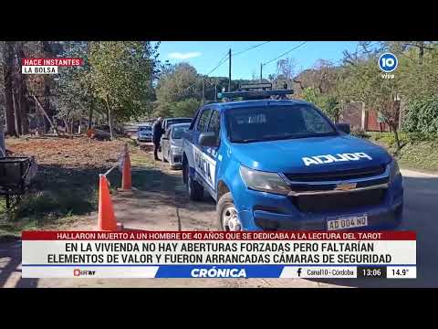 Encontraron un hombre muerto en Villa La Bolsa: investigan posible homicidio