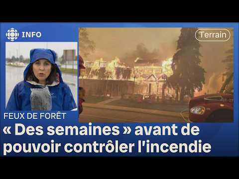 Feux de forêt : les flammes ravagent Jasper