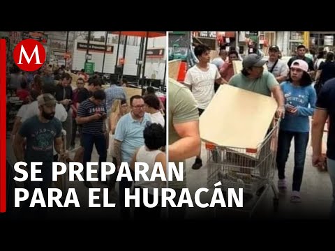 Preparativos urgentes en Quintana Roo y Yucatán ante la amenaza del huracán 'Beryl'