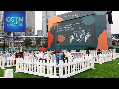 La RAE de Hong Kong estrena un parque de ocio al aire libre con medidas de distanciamiento social