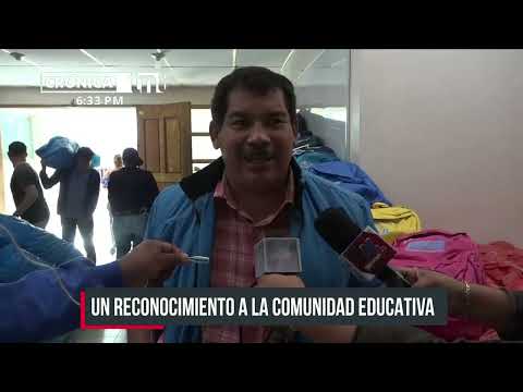 Llegaron los paquetes escolares para los estudiantes en Boaco - Nicaragua