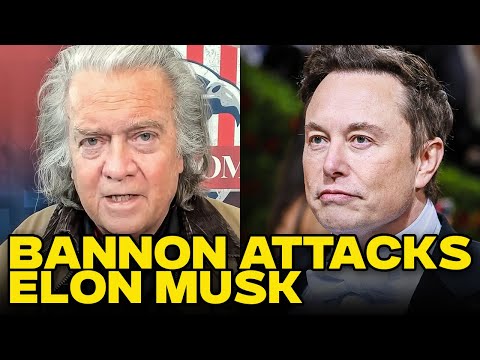 Steve Bannon Goes Ballistic On “Parasitic Illegal Immigrant” Elon Musk