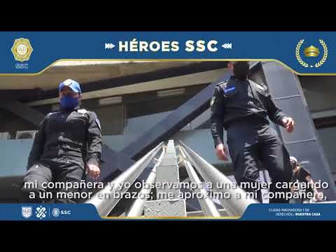 #HéroesSinCapa | Policías salvan la vida de un menor de edad - SSC