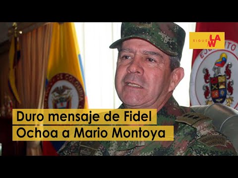 Fidel Ochoa a Mario Montoya: “por respeto a las víctimas, que acepte su responsabilidad”