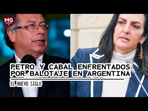 PETRO Y CABAL ENFRENTADOS POR BALOTAJE EN ARGENTINA