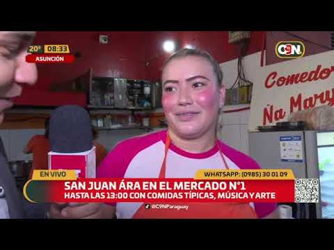 San Juan Ára en el Mercado nro. 1