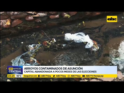 Arroyos contaminados de Asunción