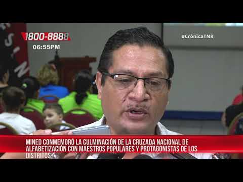 MINED conmemoró 40 años desde la gran Cruzada Nacional de Alfabetización – Nicaragua