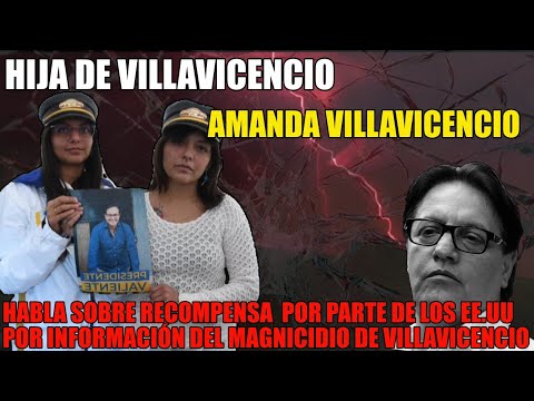 Amanda Villavicencio con Esperanza que Brinda Recompensa de EE. UU. para Resolver caso Villavicencio