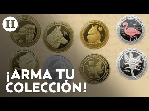 No vas a querer pagar con ellas: Monedas conmemorativas por 100 años del Zoológico de Chapultepec