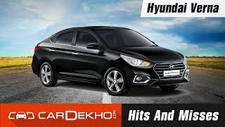 Hyundai Verna Hits & Misses