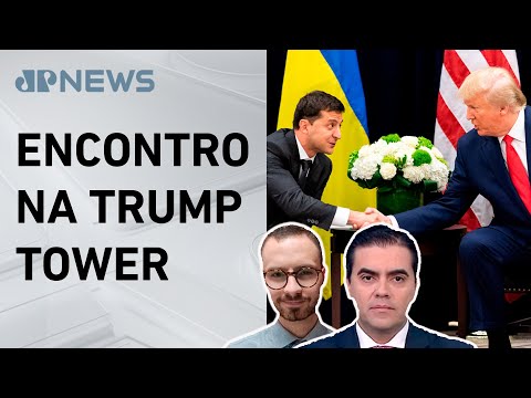 Trump terá reunião com Zelensky em Nova York (EUA); Neitzke e Vilela comentam