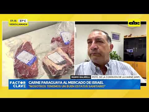 Carne paraguaya al mercado de Israel