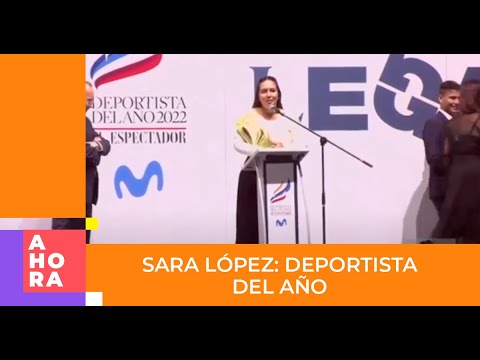 Sara López fue reconocida como la deportista del año en Colombia