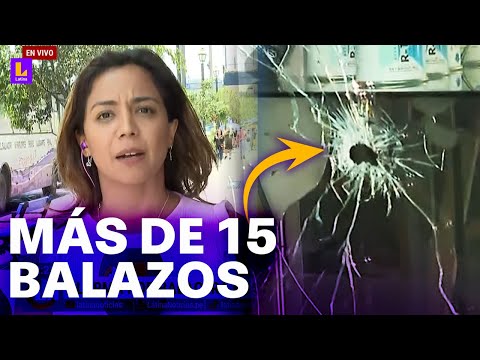 Balacera en San Martín de Porres: Tienen identificada a la persona detrás de los ataques