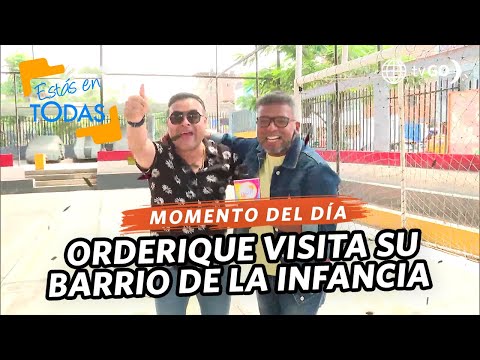 Estás en Todas: Juan Carlos Orderique regresa a su barrio en San Juan de Miraflores (HOY)