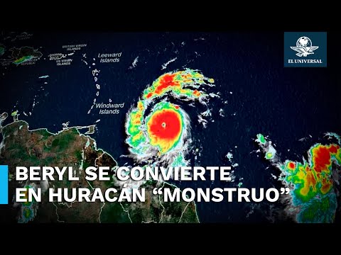Beryl ya es huracán categoría 5