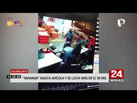 Huancayo: delincuentes ingresan a avícola y se llevan más de 30 mil soles
